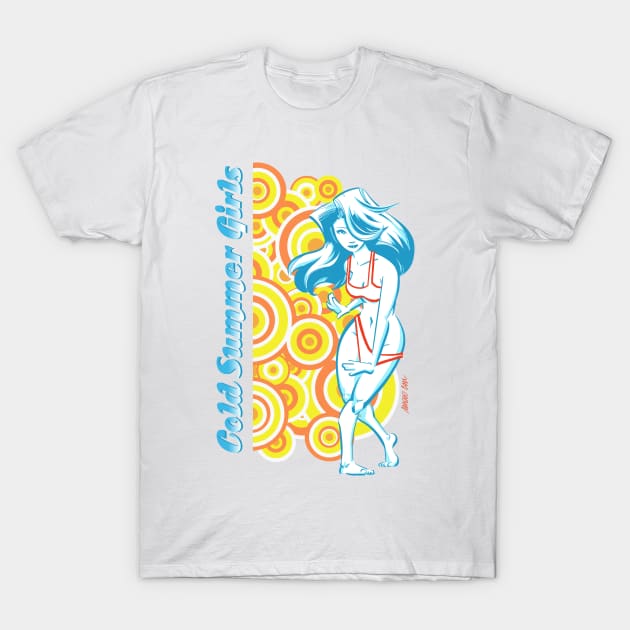 Cold Summer Girls T-Shirt by mariocau